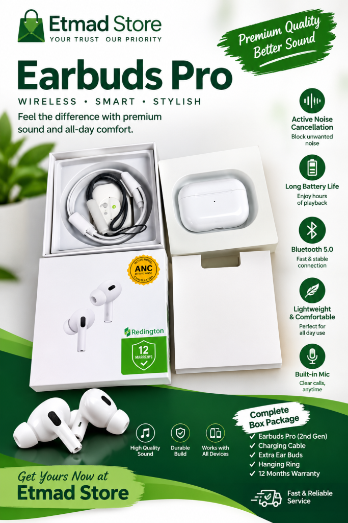 Wireless Earbuds Pro - Type-C, ANC
