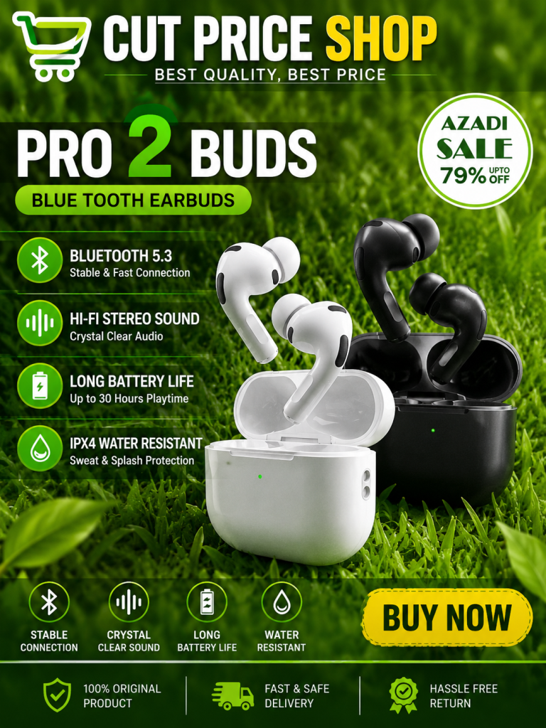 Pro 2 Bluetooth Earbuds